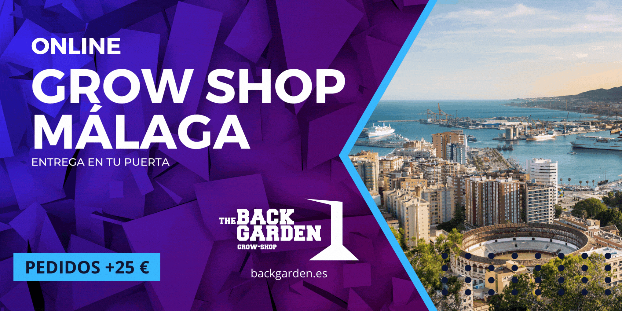 Grow Shop Málaga Online The Back Garden - Tienda cannabis online