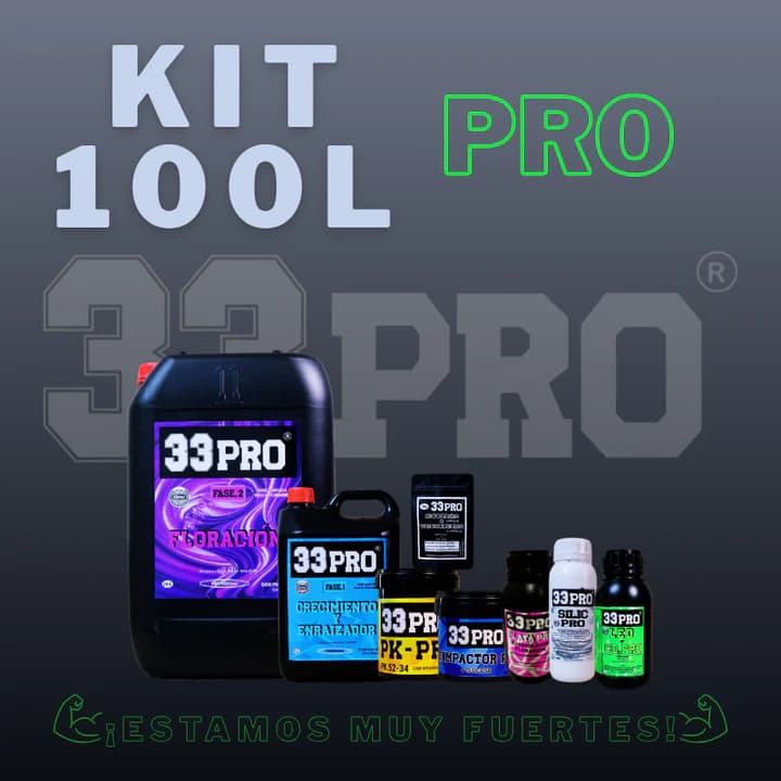 KIT 100 LITROS PRO 33PRO