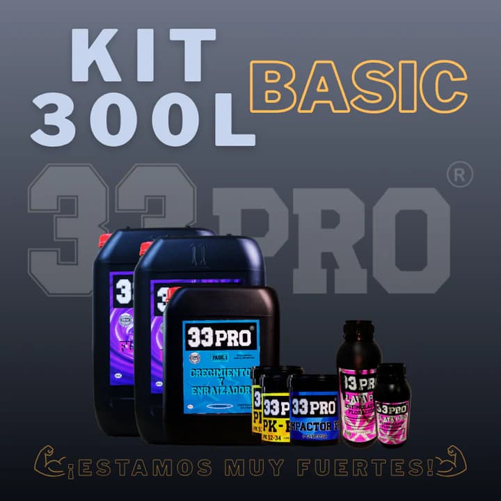 KIT 300 LITROS BASIC 33PRO