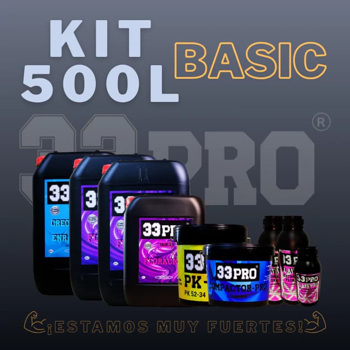 KIT 500 LITROS BASIC 33PRO