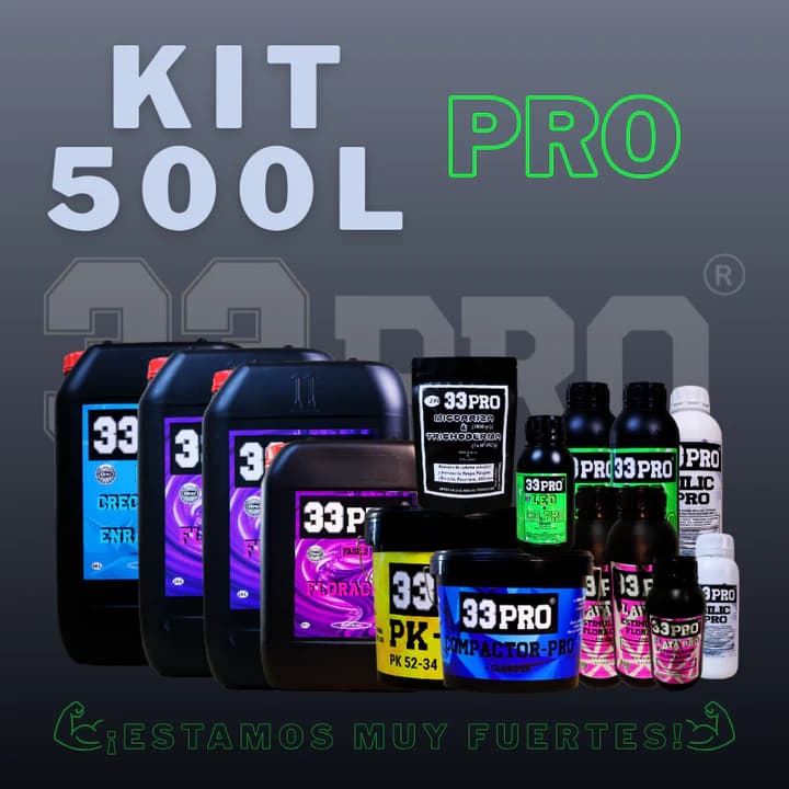 KIT 500 LITROS PRO 33PRO