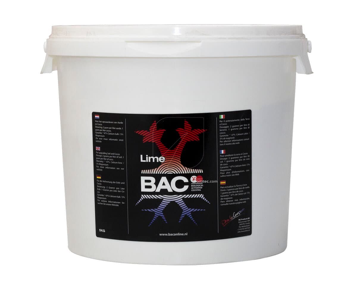 Lime Chalk Calcio En Polvo 5 Kg Bac
