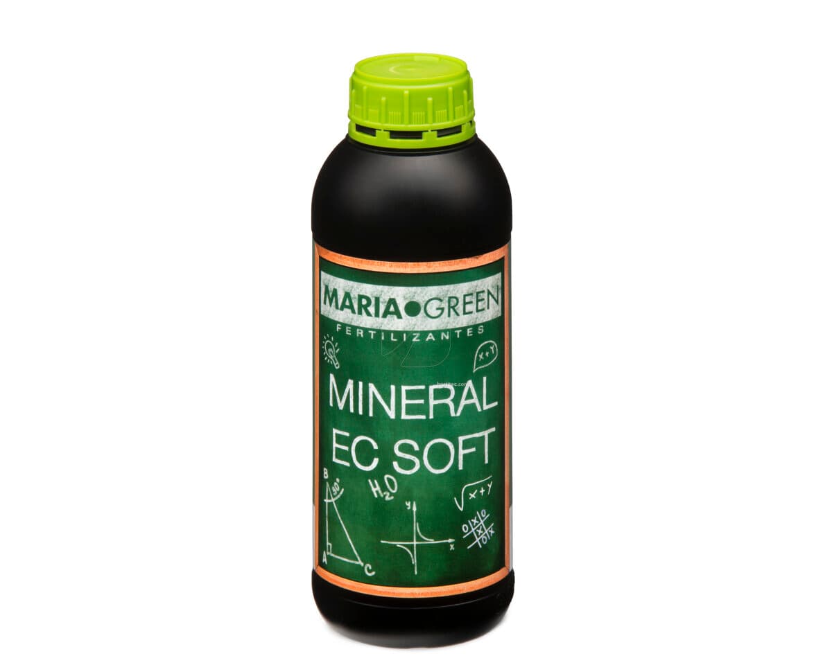 bote de mineral ec soft de maria green 1 litro