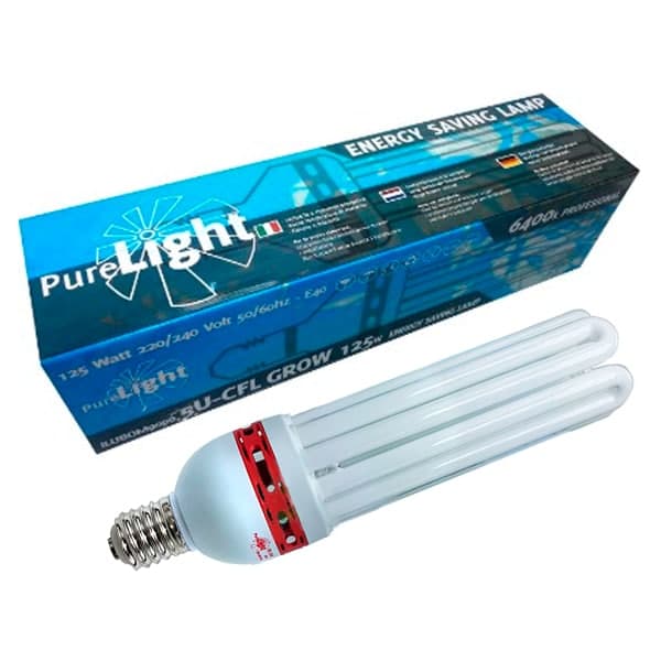 Bombilla Cfl Pure Light 125 W Crecimiento