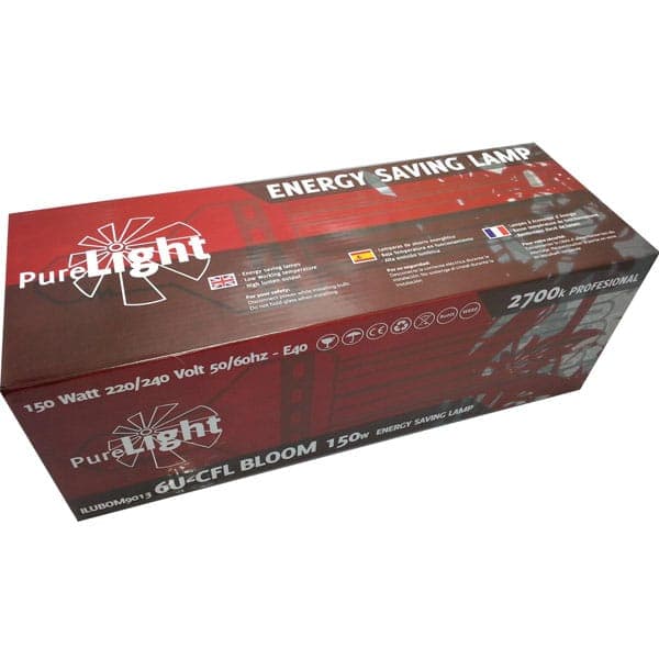 Bombilla Cfl Pure Light 150 W Floracion