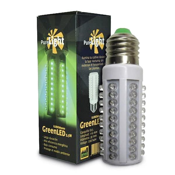 Bombilla Verde Pure Factory Green Led 3,5 W (Verde)