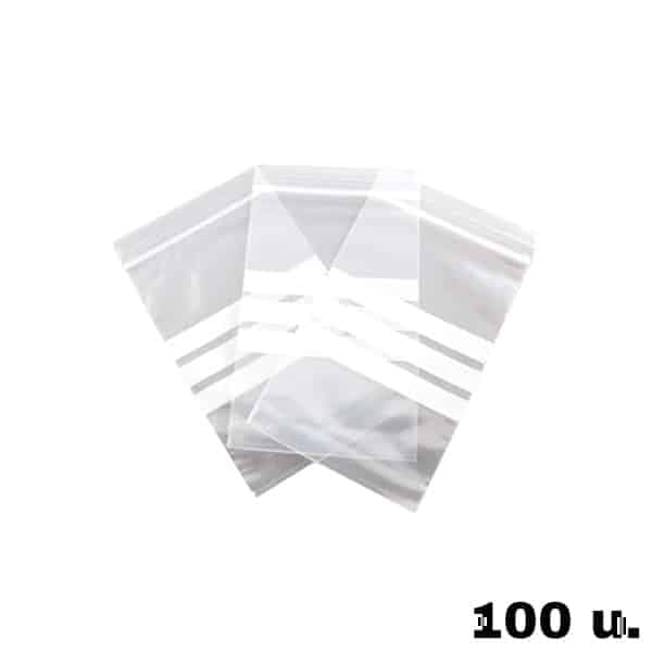 Bolsa  Plastico Autocierre 10 X 15 Cm. (100 U.)