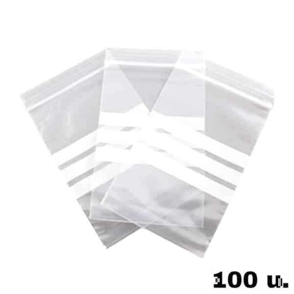 Bolsa  Plastico Autocierre 20 X 30 Cm. (100 U.)
