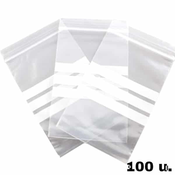 Bolsa  Plastico Autocierre 25 X 35 Cm. (100 U.)