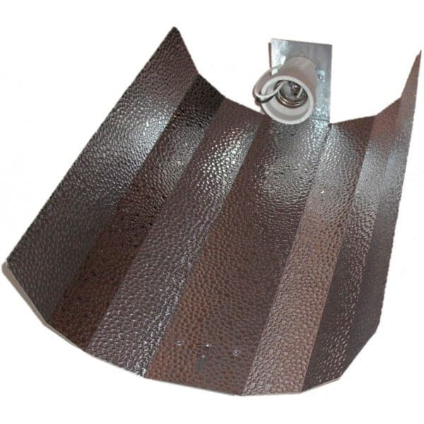 Reflector Reforzado Para Cfl Con Cable + Clavija