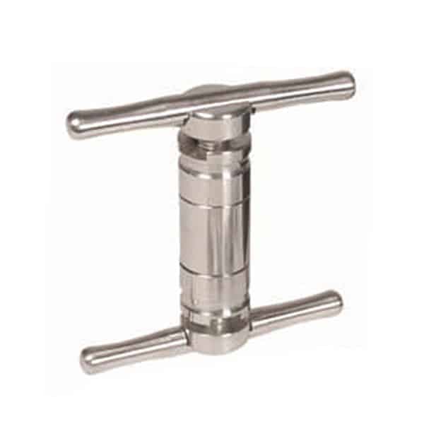 Prensa Manual Super Herbal Press Magnetic - Doble Manivela  90 Mm