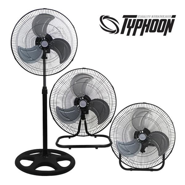 Ventilador 45 Cm. Industrial Typhoon 3 En 1 - (Sin Mando)