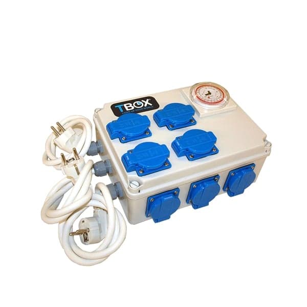 Temporizador Tbox 12H 12 X 600-630 W Con Activador Calefaccion