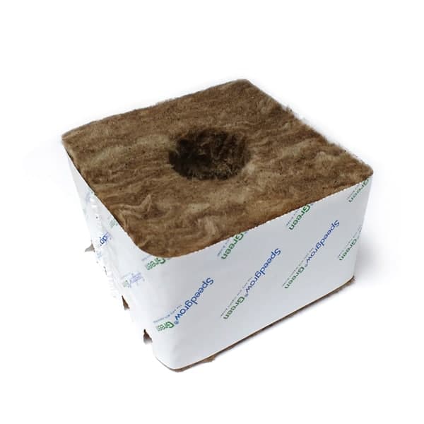 Taco Siembra Speedgrow 100X100X65 Mm. Agujero Grande