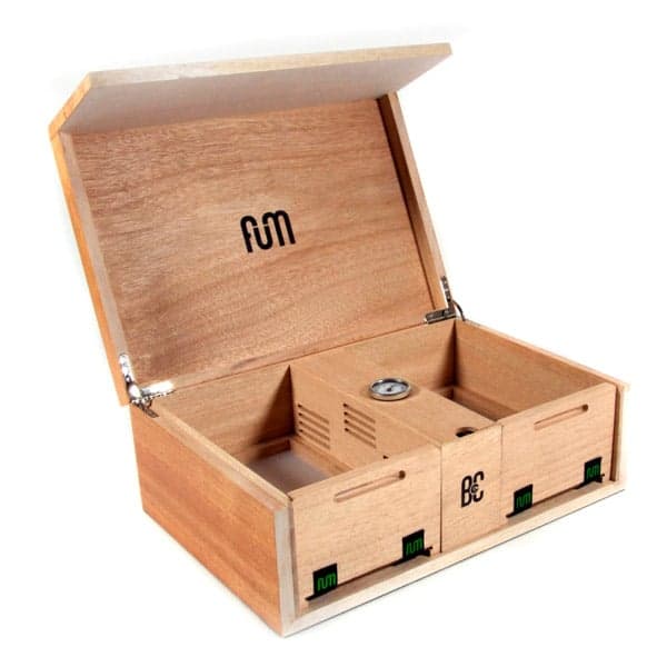 Caja Curación Fum Grande Natural  36 X 24 X 13 Cm. 100/120Gr.