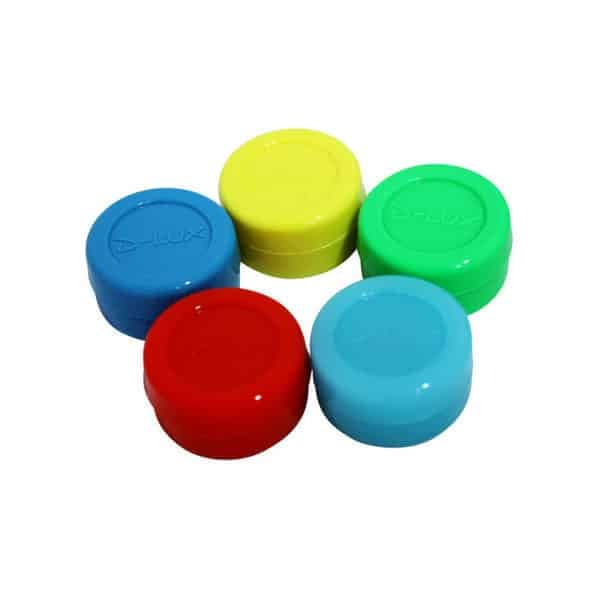 Bote Silicona Colores Variados Pack 5 U.