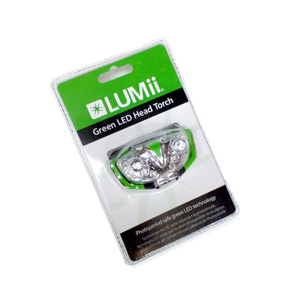 Lumii Linterna Frontal Led Con Luz Verde