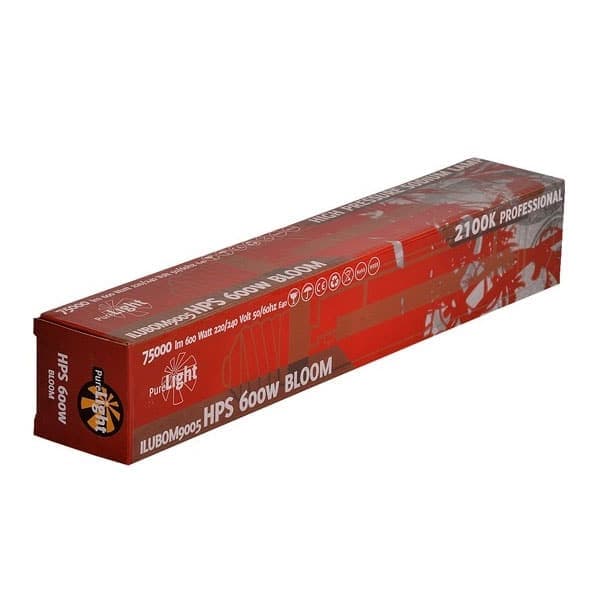 Bombilla Hps Pure Light  600 W Bloom