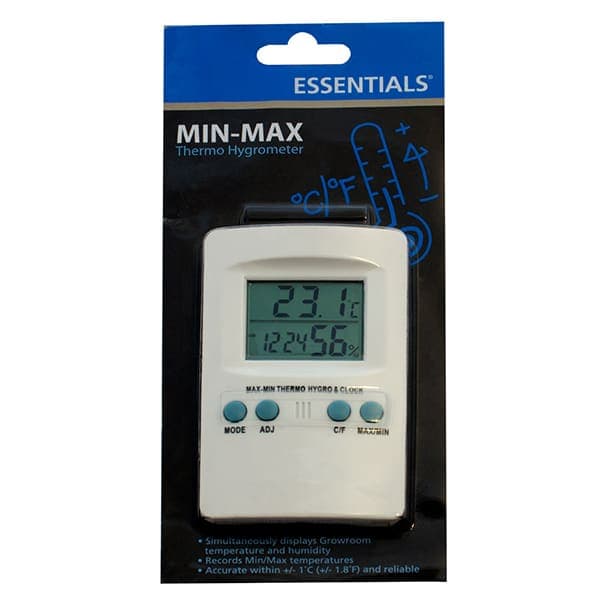 Termohigrometro Digital Min-Max. Essentials