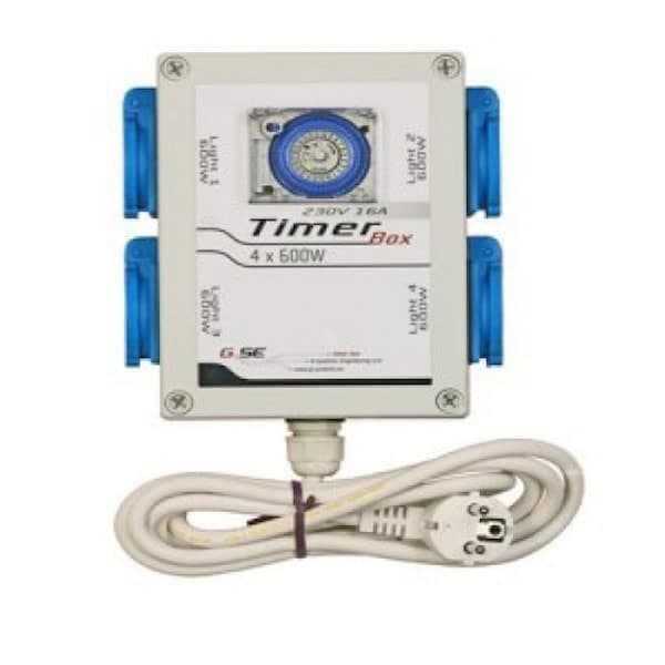 Temporizador Gse Box Ii  4 X 600 W