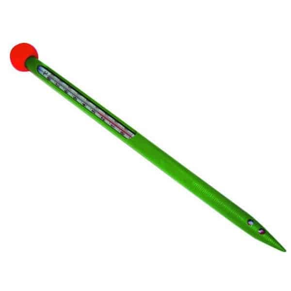 Termometro Tierra Plastico Verde