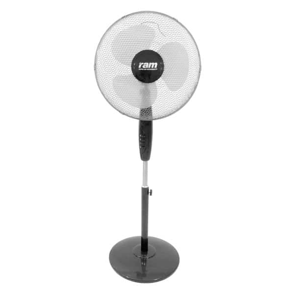 Ventilador 40 Cm. Pie Ram 3 Velocidades - (Sin Mando)