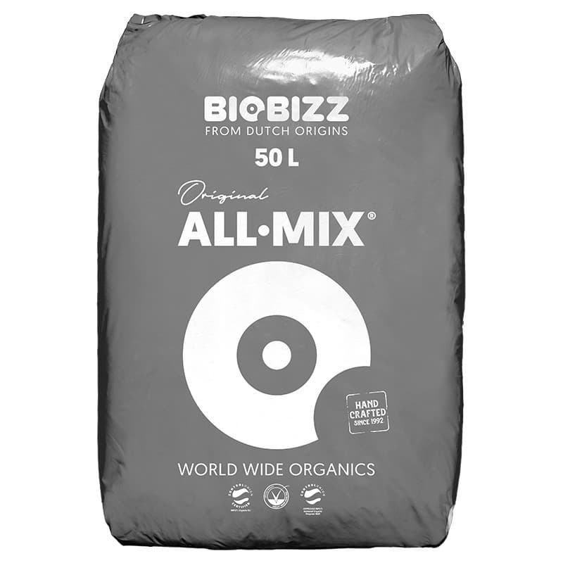 Sustrato All Mix 50L Biobizz – Pre-fertilizado y fácil de usar