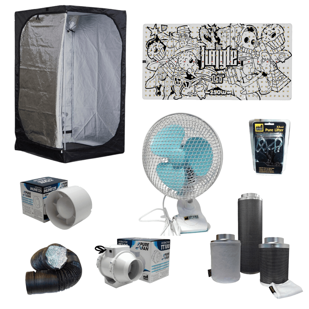 Kit De Cultivo Indoor 100X100