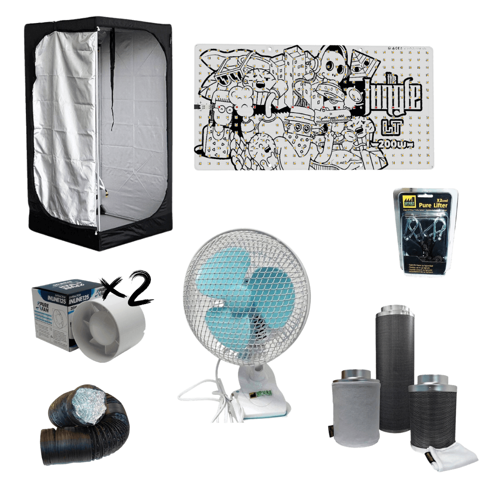 Kit De Cultivo Indoor 80X80