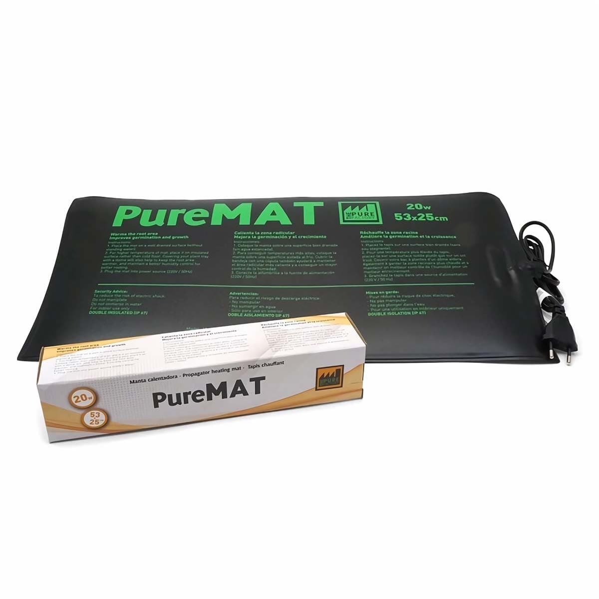 Manta Calentadora Pure Mat Con Controlador