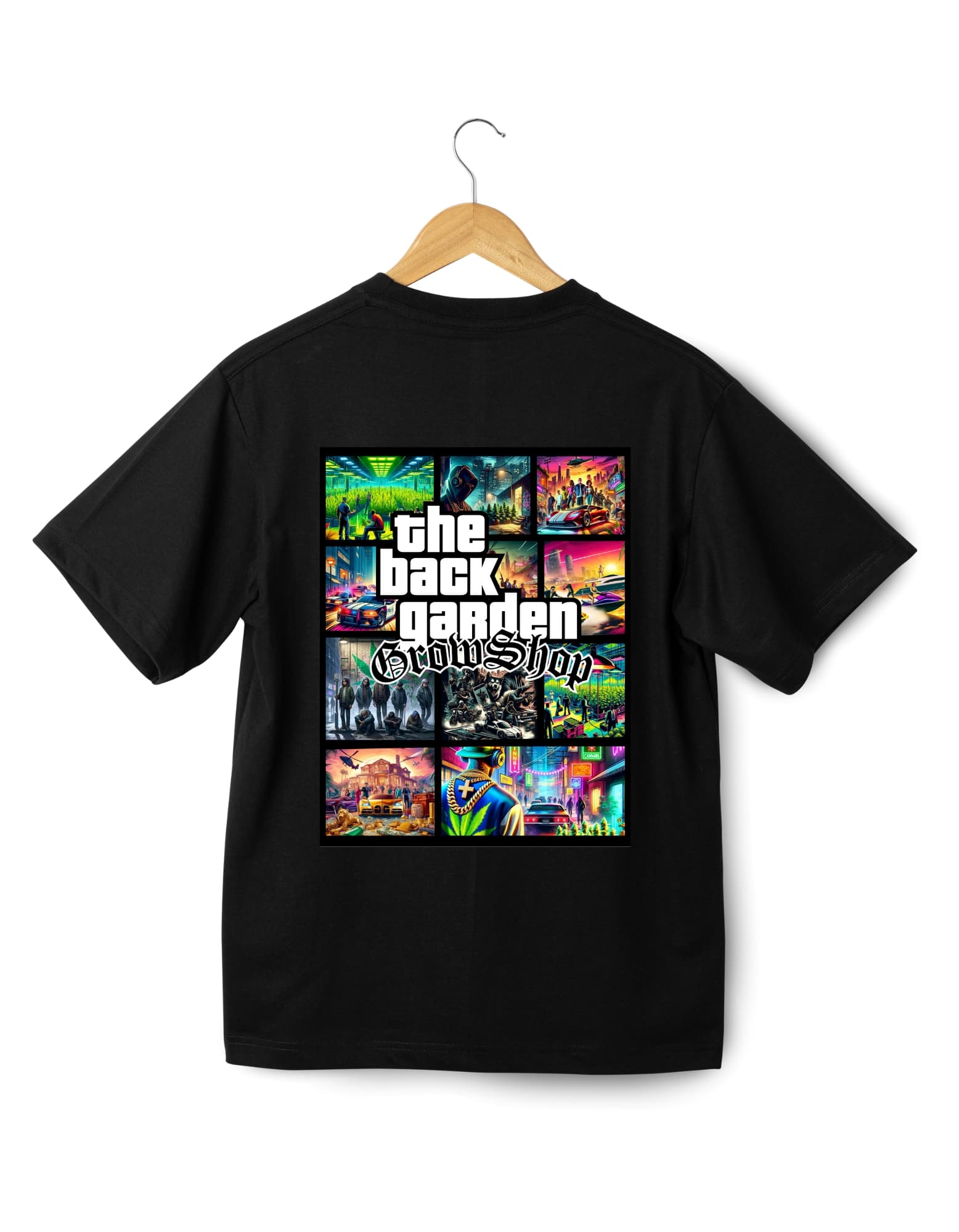 Camiseta The Back Garden Grow Shop Gta - Imagen 1