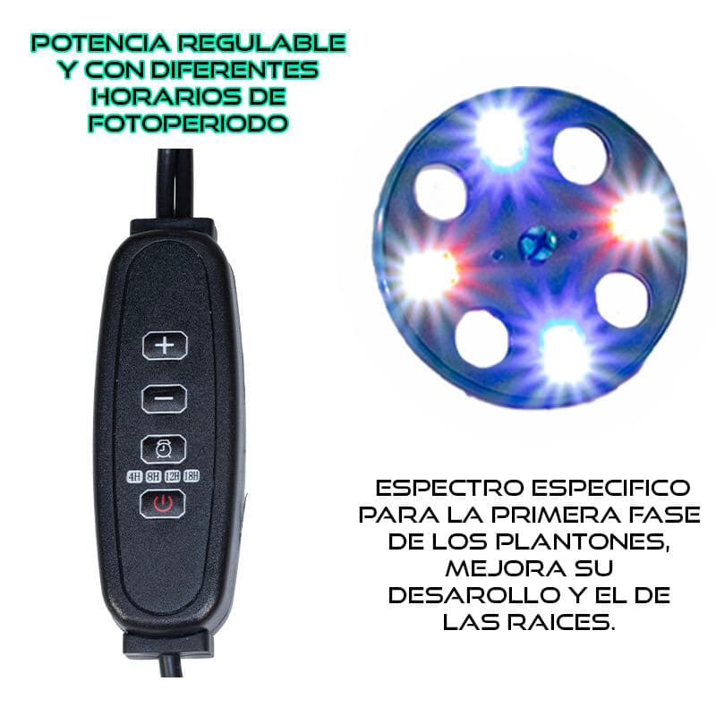 Luz LED Espectro para Propagador - Imagen 3