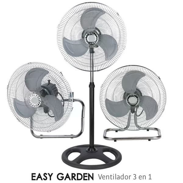Ventilador 3x1 Easy Garden Industrial 50 cm