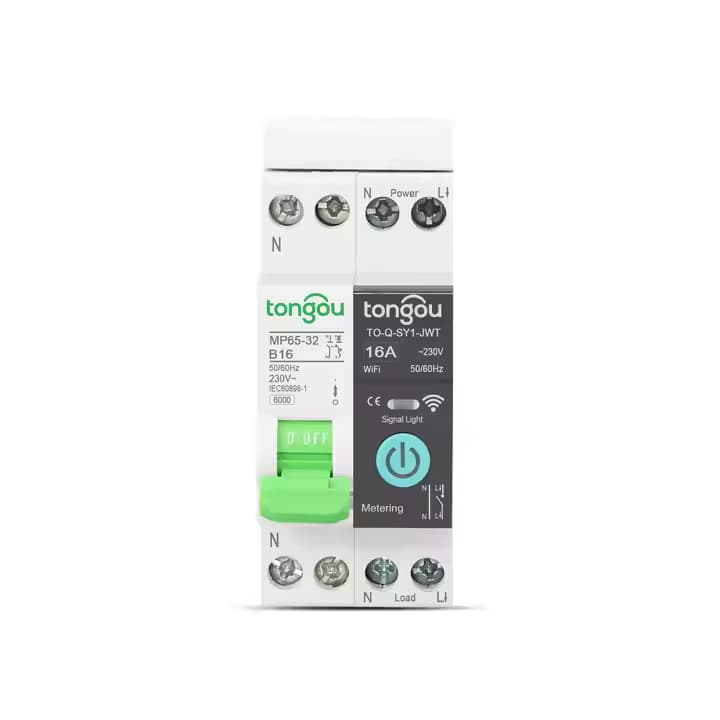 Interruptor WiFi Farm3r TUYA MCB con medición 1P 32A
