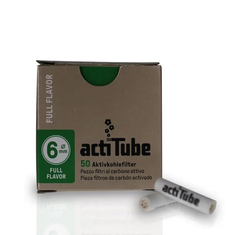 FILTROS ACTI TUBE EXTRA SLIM 6MM. 50U.