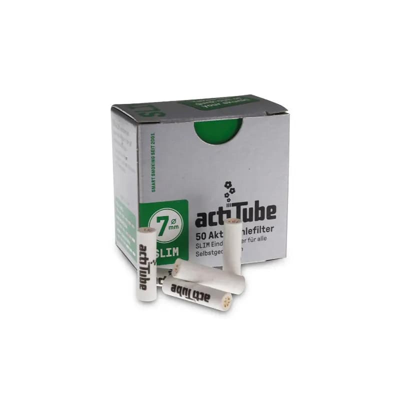 Filtros Actitube Slim 7mm 50 uds