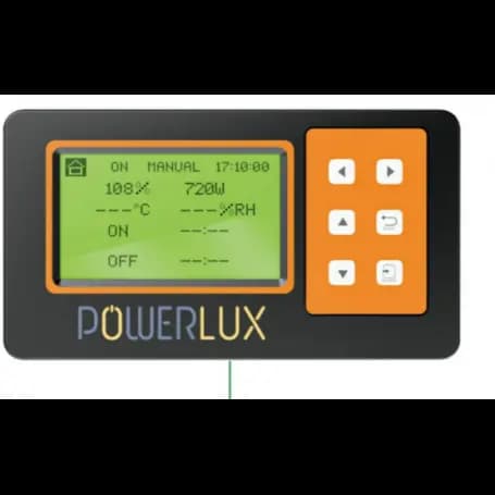 Master Controller Powerlux - Control Total de Iluminación para Cultivo