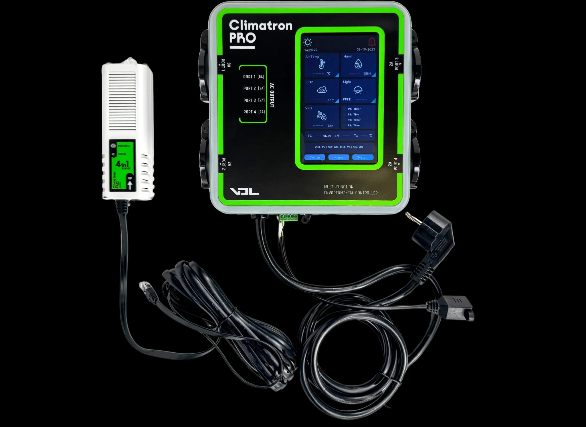 Climatron Pro VDL | Controlador climático 4 en 1
