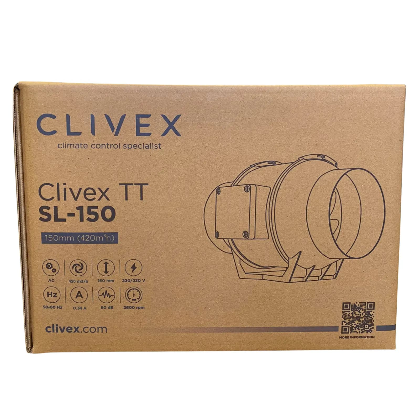 150mm (420m³/h)