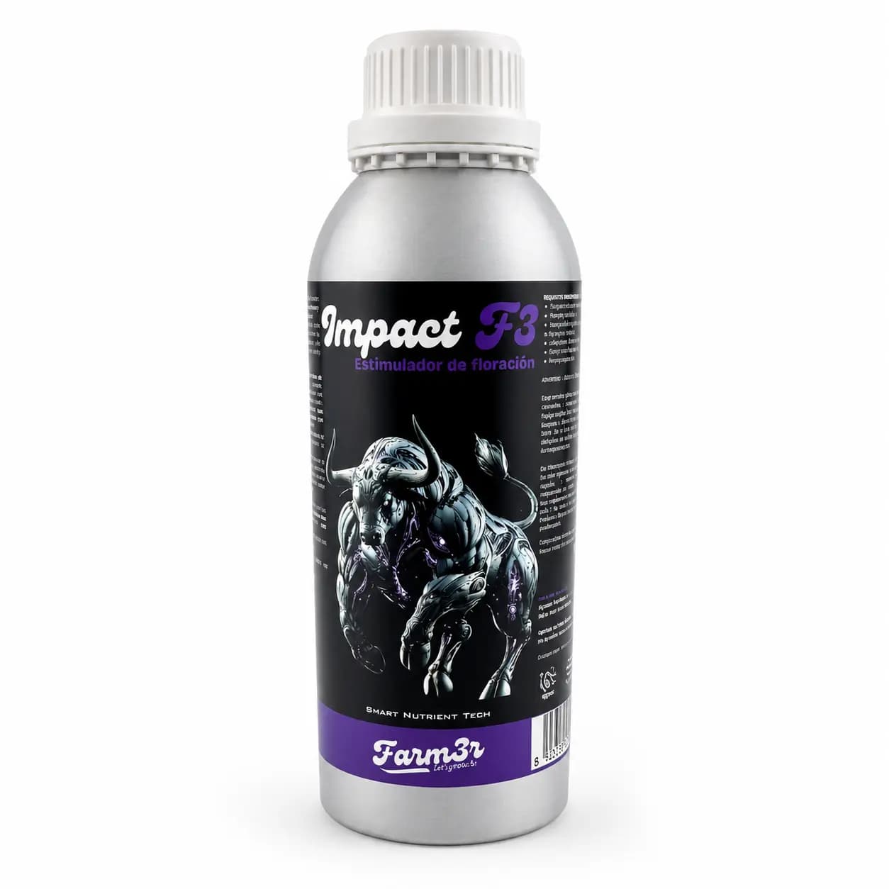 Impact F3 Farm3r 1 litro estimulador de floración profesional aumenta producción y desarrollo de flores