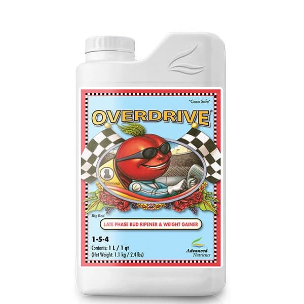 Overdrive Advanced Nutrients – Potenciador de floración y resina