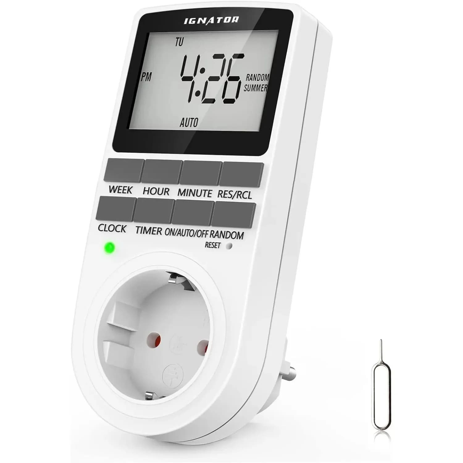 temporizador L+N para controlar luces LED indoor