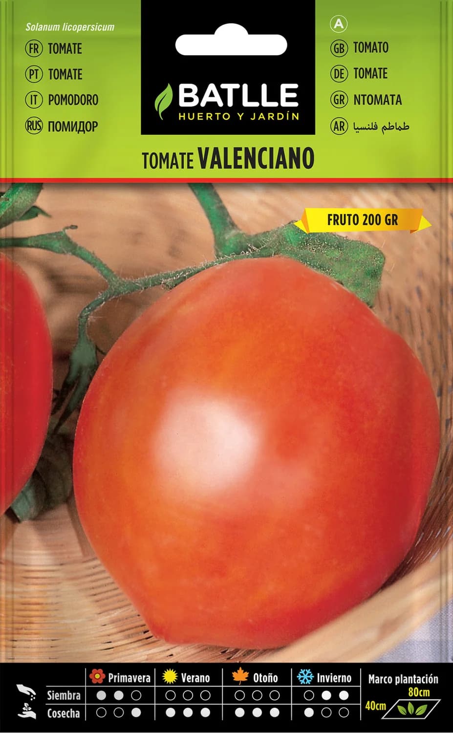 semillas tomate valenciano para huerto