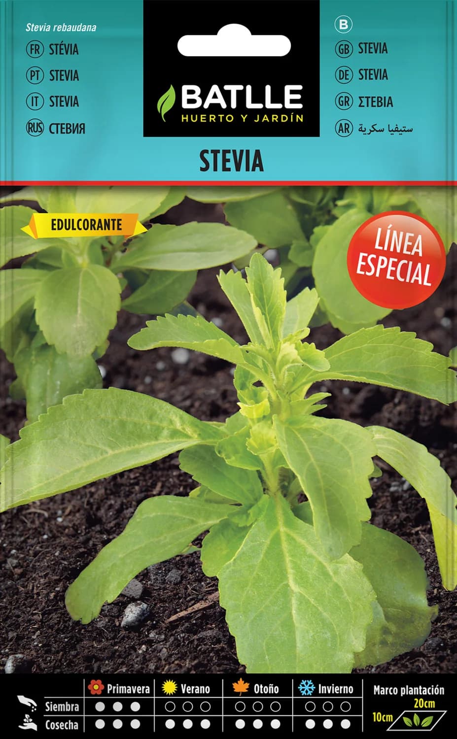 Semillas Stevia, edulcorante natural para tu cultivo