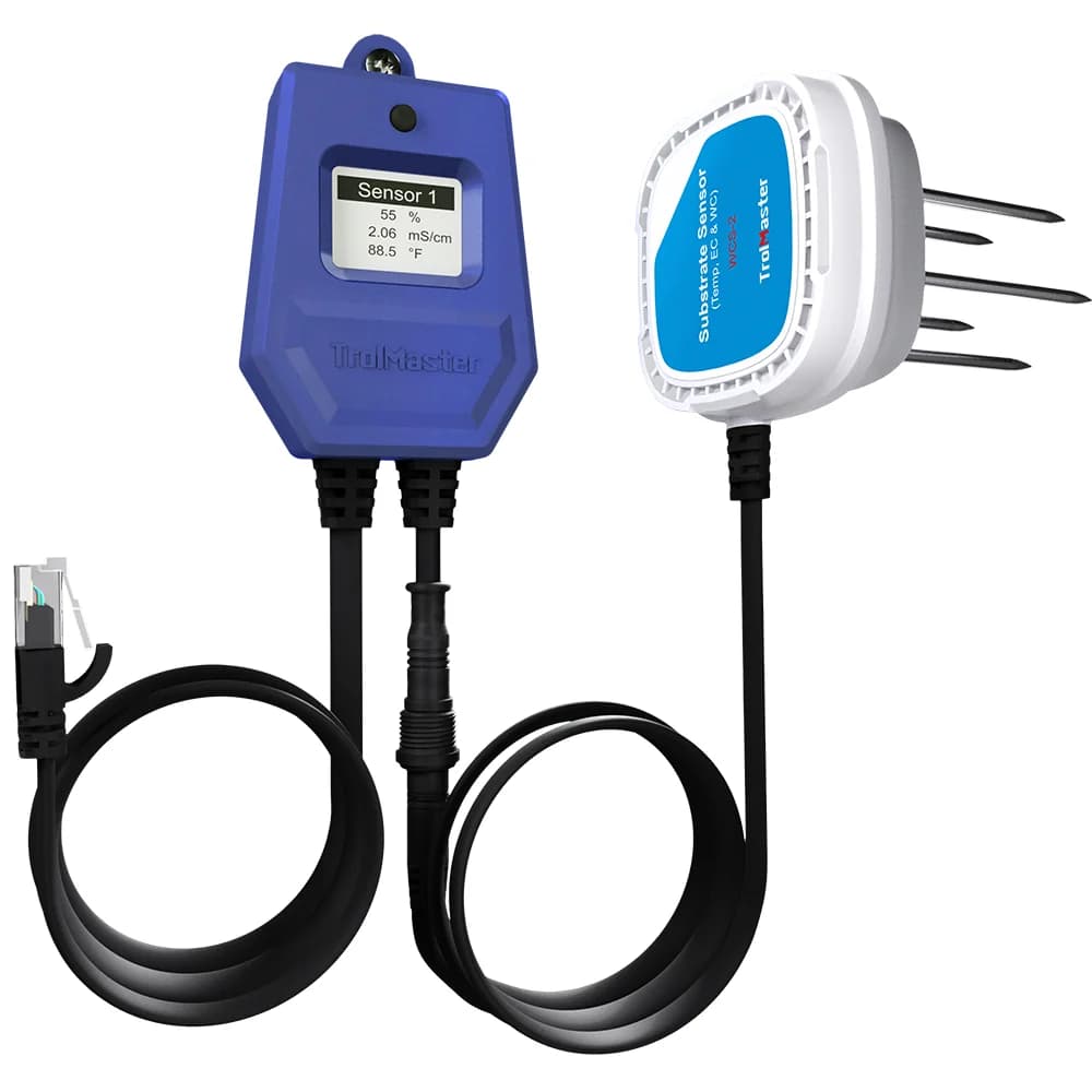 sensor humedad sustrato TrolMaster WCS-2 con pantalla LCD
