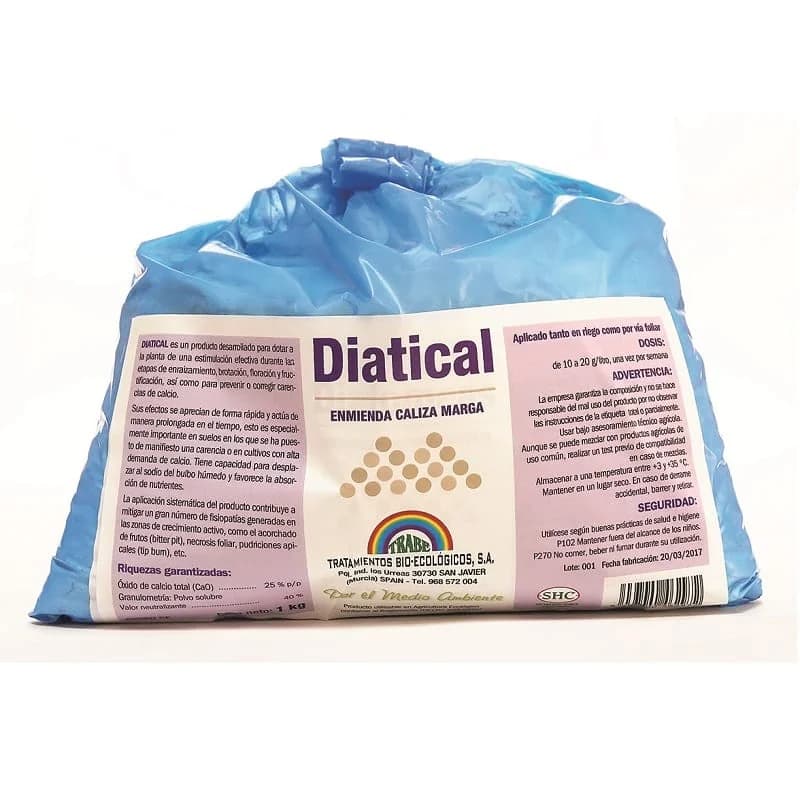 tierra diatomeas Trabe 1Kg en formato de 1 kilo