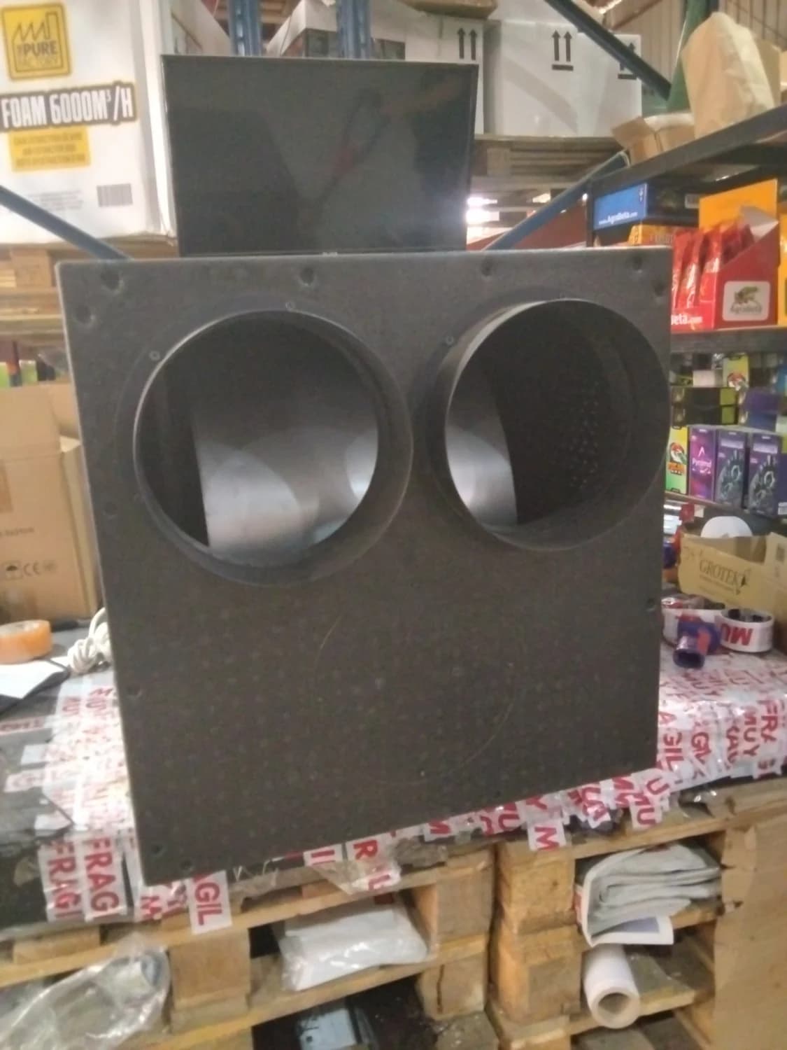 CAJA EXTRACTORA PURE FOAM 6000M3/H (Reacondicionado) - Imagen 2