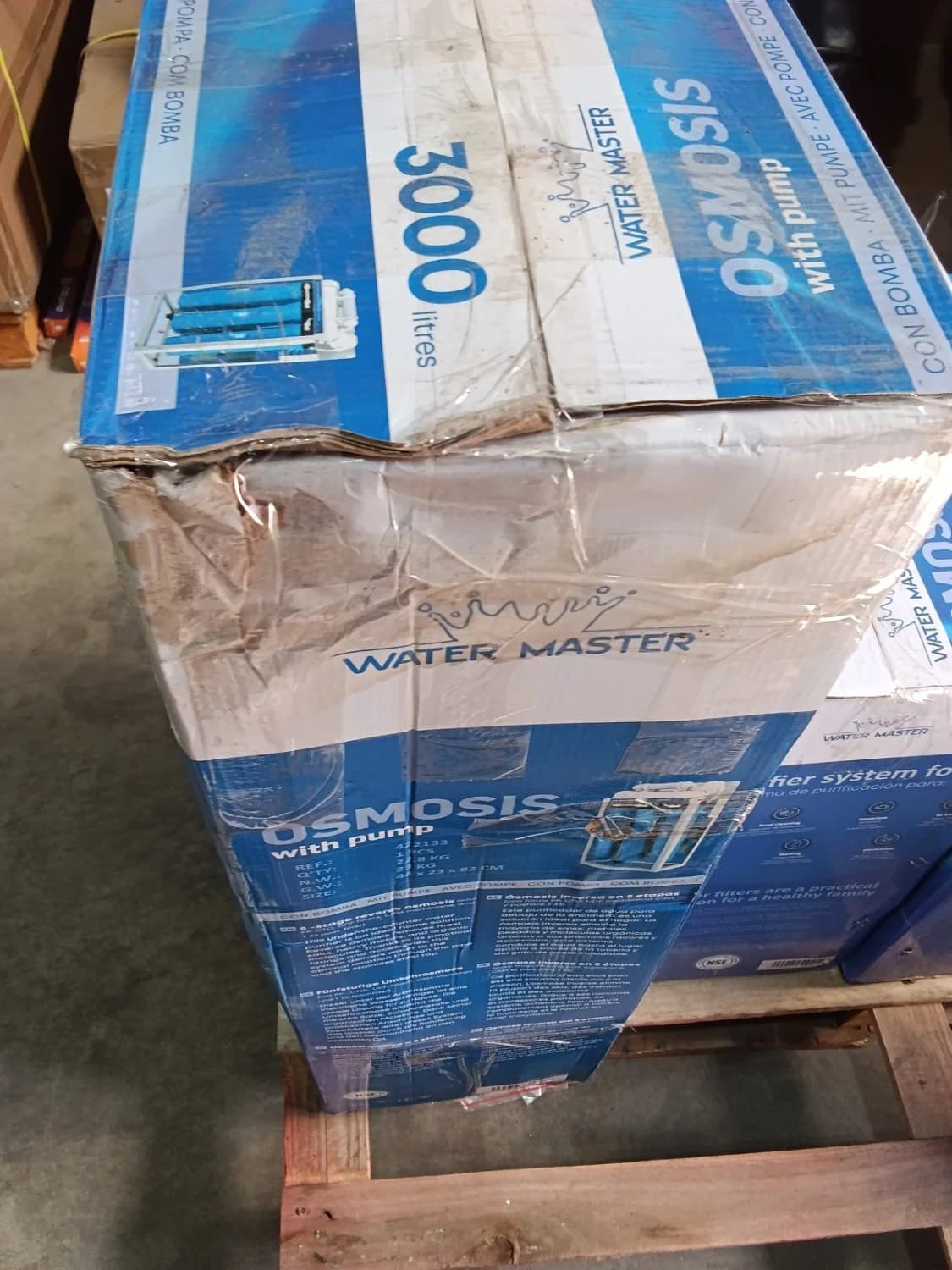 Osmosis 3000 L con bomba Water Master (Reacondicionado) - Imagen 3