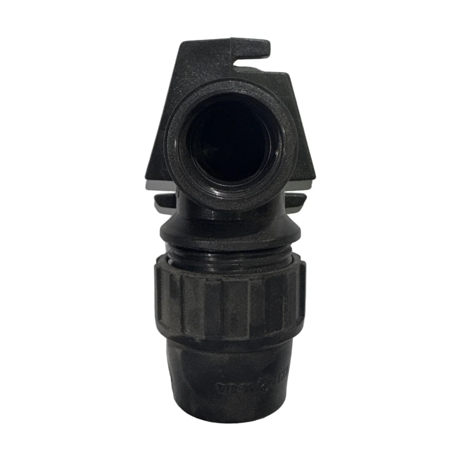 Codo grifo PP fitting 20x1/2 para riego por goteo - Imagen 2