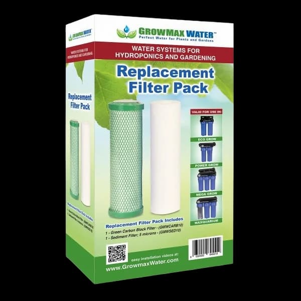 Pack filtros recambio 10 Growmax para ósmosis